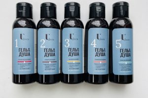 Тестовый набор гелей для душа U feel 100 мл 5 шт